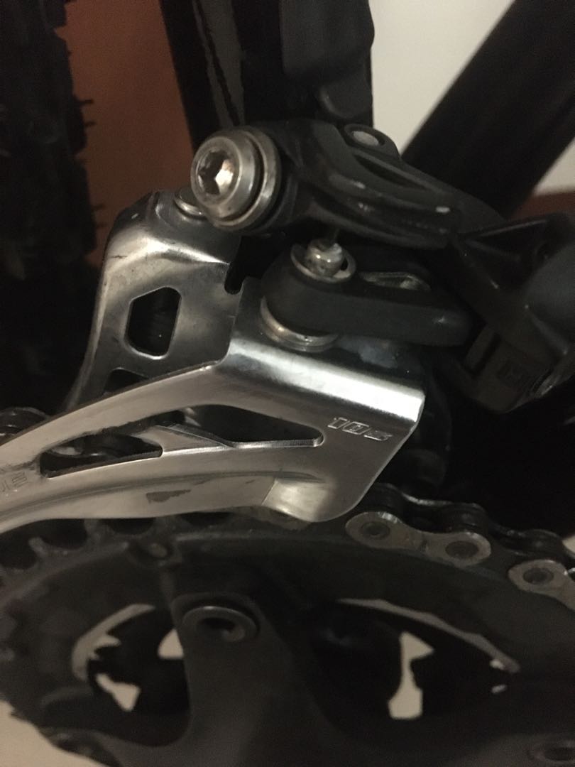 Shimano Deore front shifter/derailleur, Sports Equipment, Bicycles