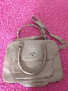 Sling bag tas selempang sophie martin original warna khaki