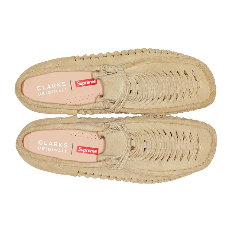 clarks wallabee x supreme