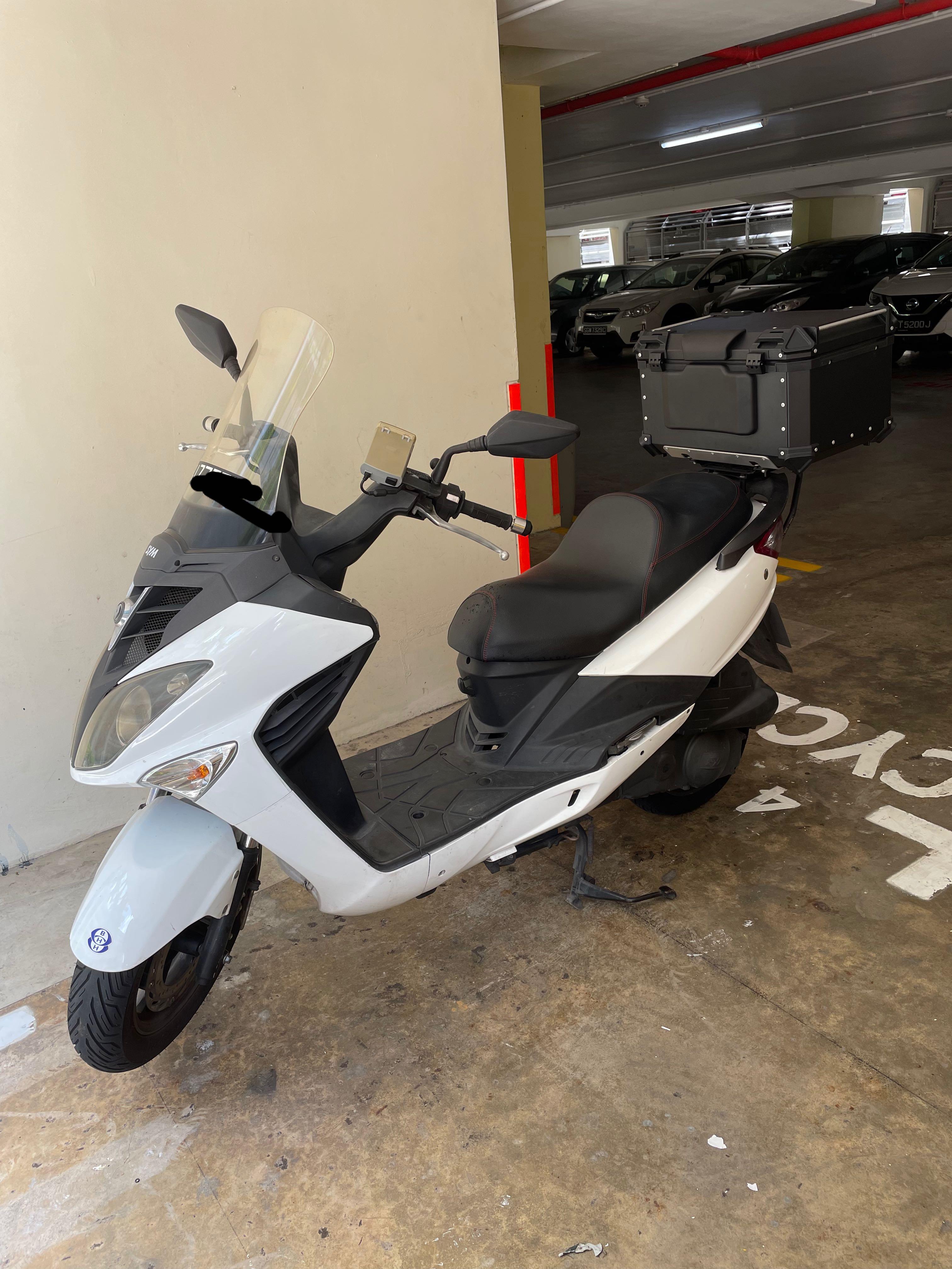 2008 Sym Joyride 125 specifications and pictures
