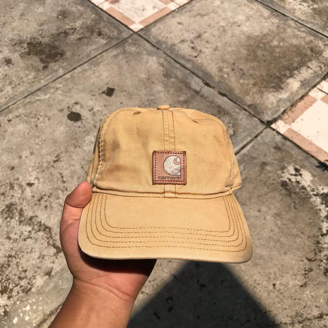 Topi Carhartt Odessa Cap Beige, Fesyen 