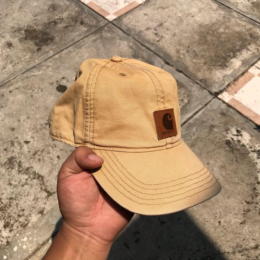 Topi Carhartt Odessa Cap Beige, Fesyen 