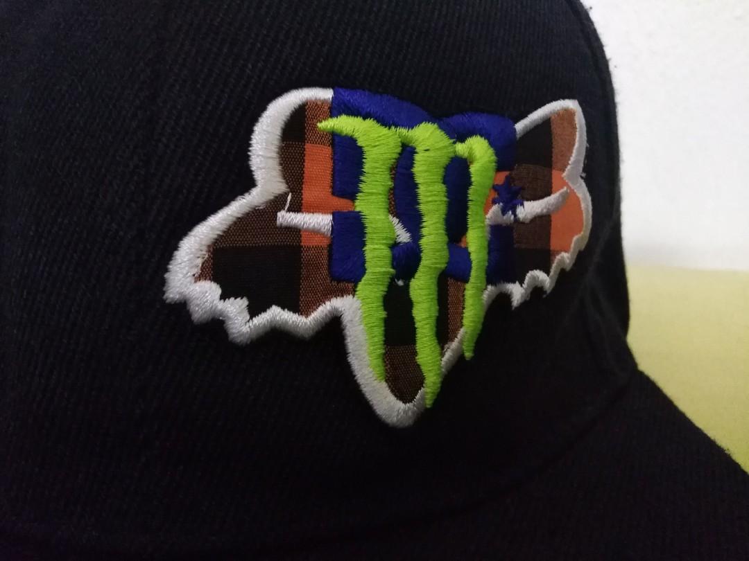 Topi Fox Racing Topi Fox Racing X Monsters full back, Men's Fashion, Watches ...