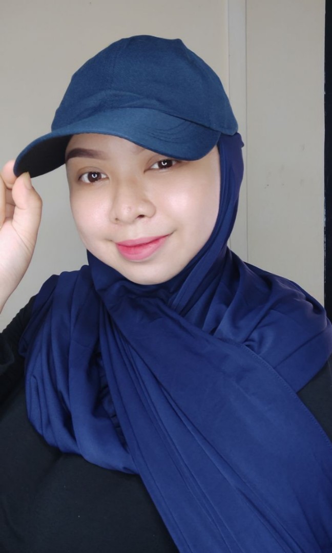 topi hijab sport