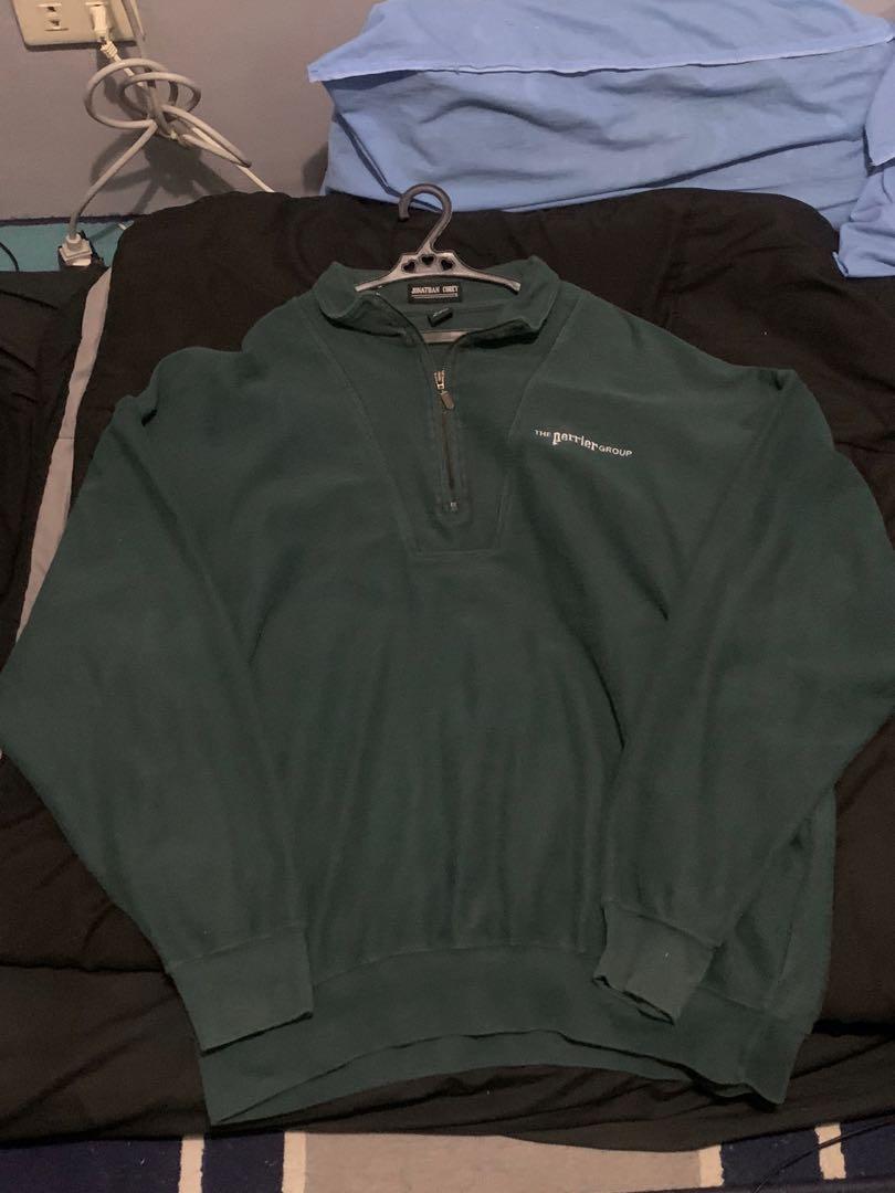 vintage half zip sweater