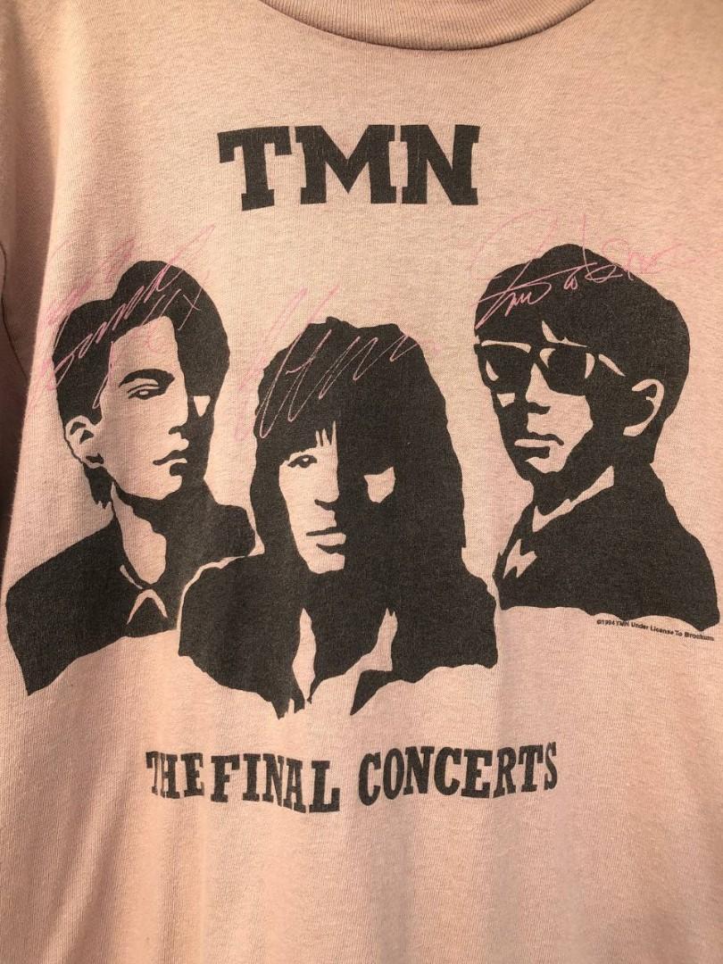 Vintage TMN 1994 Rock Band T Shirt Men s Fashion Tops Sets