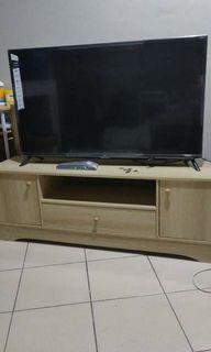 Wallnut TV Console Table 120x30 cm