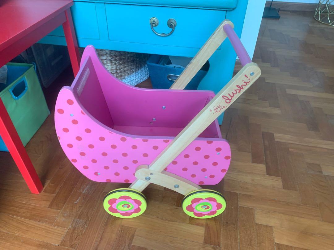 Dushi wooden stroller 2025