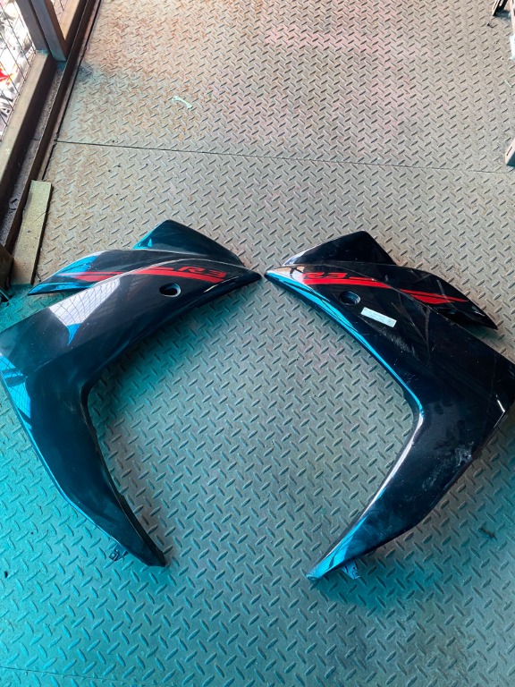 YAMAHA R3 COVER SIDE, Motorcycles, Motorcycle Accessories on Carousell