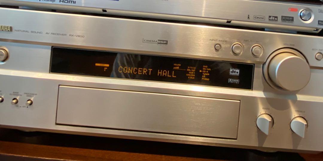 Yamaha Natural Sound AV Receiver RXV800, Audio, Soundbars, Speakers