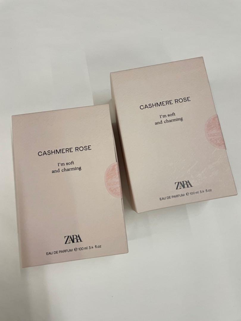 ZARA Cashmere Rose (Category: Fragrance & Deodorants) located in Pasay City. Submitted by justdm (Listing ID 1112422824, Image 1). Description: NEW COLLECTION FW 21/22 ZARA BEST SELLER PERFUME CASHMERE ROSE Eua De Parfume 100ml Pasabuy; 1,695 Limited stocks only 🤗.