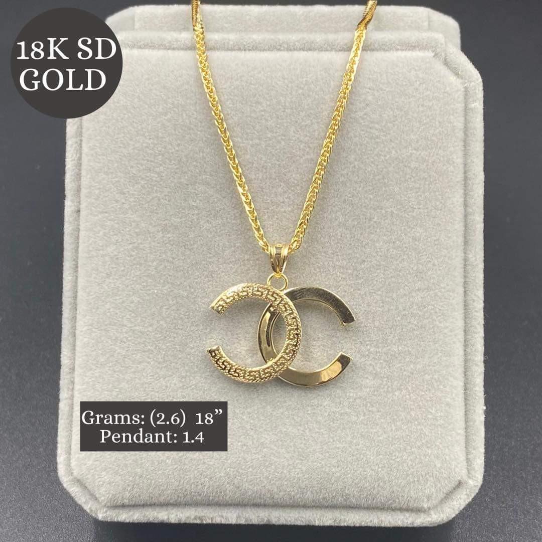 Tổng hợp với hơn 68 về chanel gold logo necklace  Du học Akina