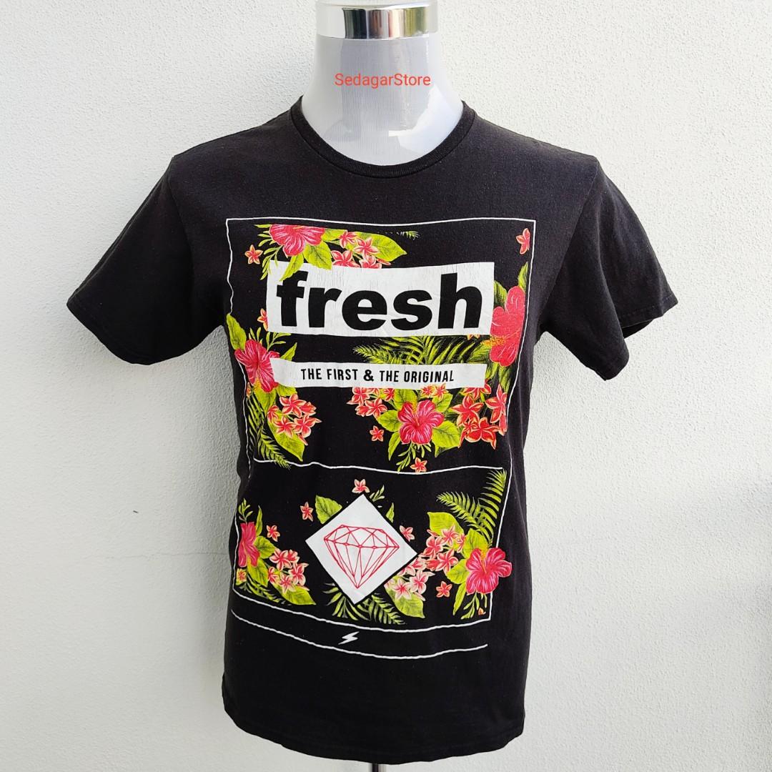 2 MONKEYS FRESH DIAMOND Roundneck T shirt Men s Fashion Tops