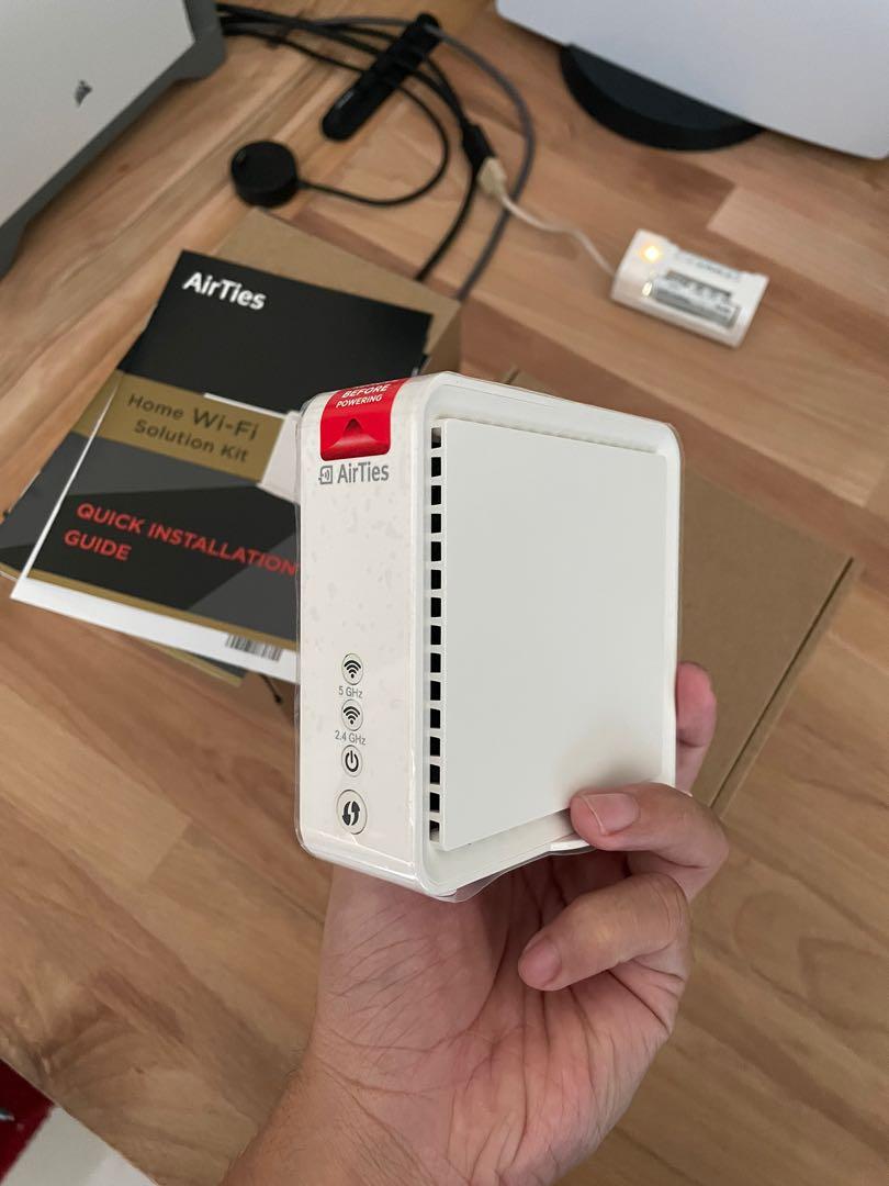 Airties Air 4830 Mesh Wifi 1 Pair Electronics Computer Parts Accessories On Carousell