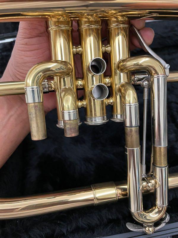 Antoine Courtois Professional 159R Bflat Gold Brass Flugelhorn. Include