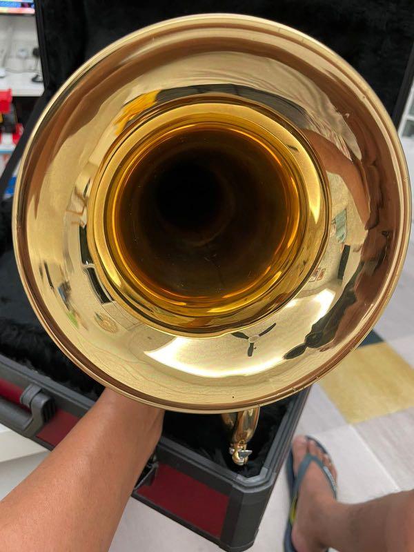 Antoine Courtois Professional 159R Bflat Gold Brass Flugelhorn. Include