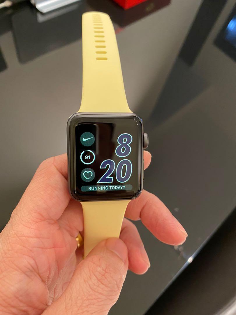 Apple Watch Nike Series 3 42 mm Mobile Phones Gadgets Wearables Smart Watches on Carousell