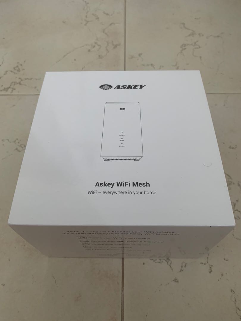 Askey AP5100W Mesh Router, Computers & Tech, Parts & Accessories ...