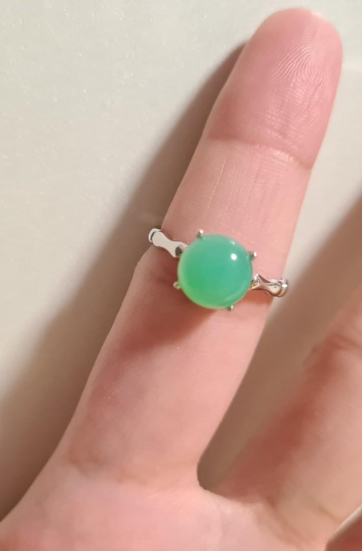 Raw jade ring sales