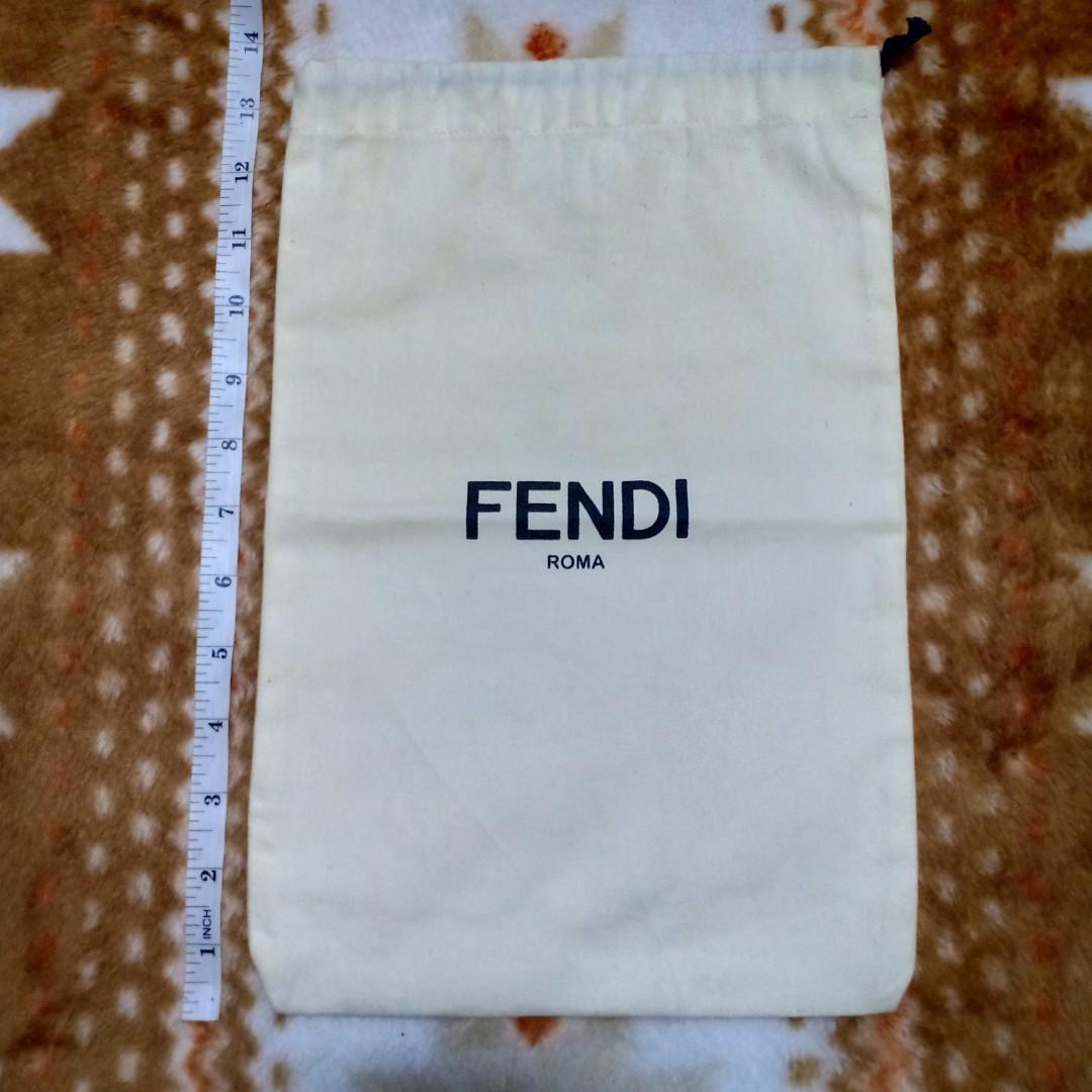 authentic fendi dust bag
