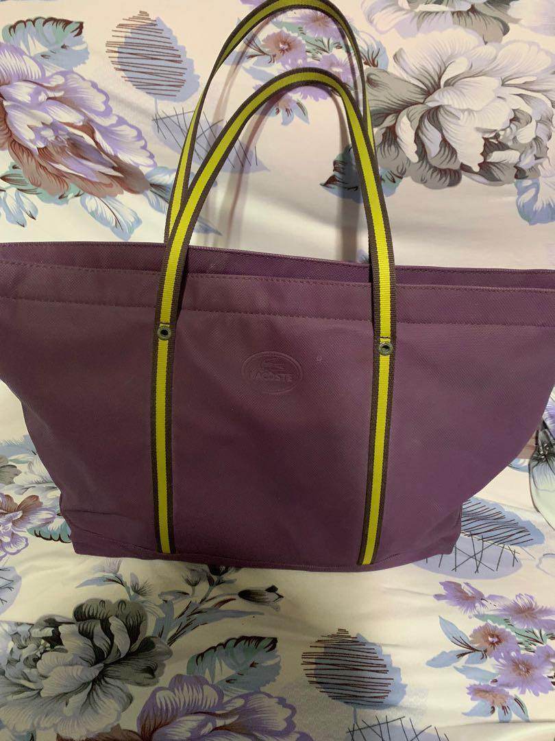 Authentic Lacoste (Category: Shoulder Bags) located in Quezon City. Submitted by mommamd (Listing ID 1112632884, Image 2). Description: .