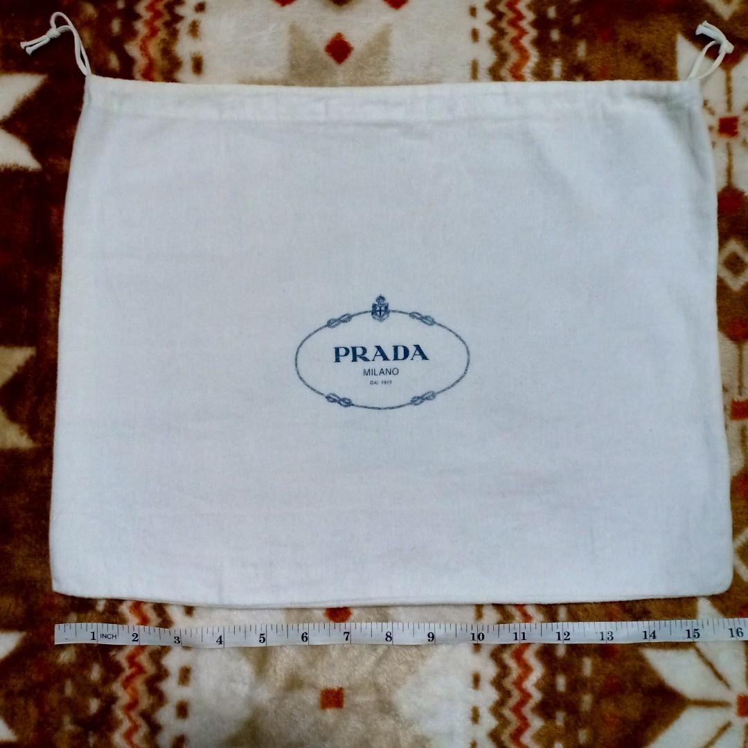 Prada dust clearance bag authentic