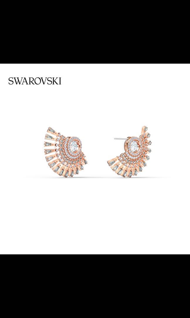Swarovski sparkling dance dial cheap up pierced earrings
