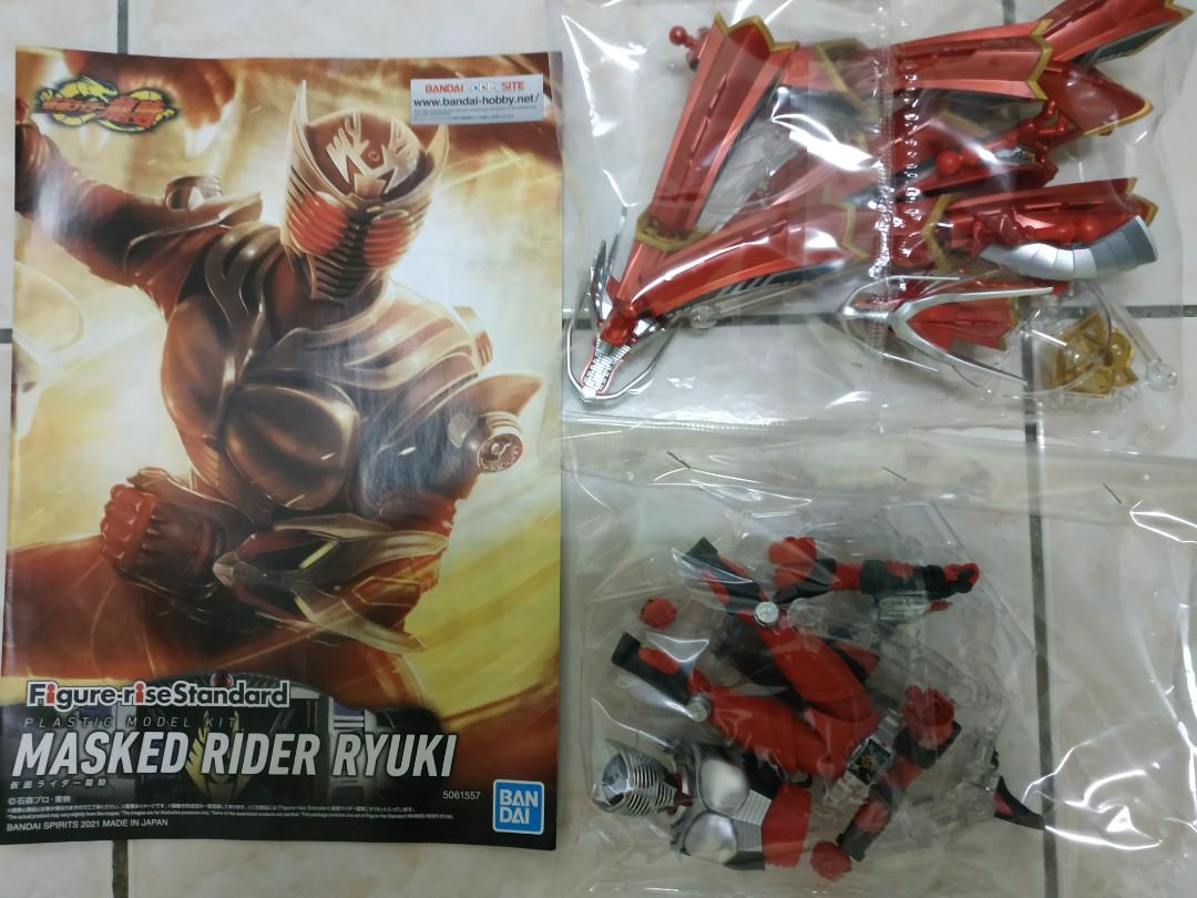 Brand new Bandai Figure-Rise Standard Masked Kamen Rider Ryuki Model Kit