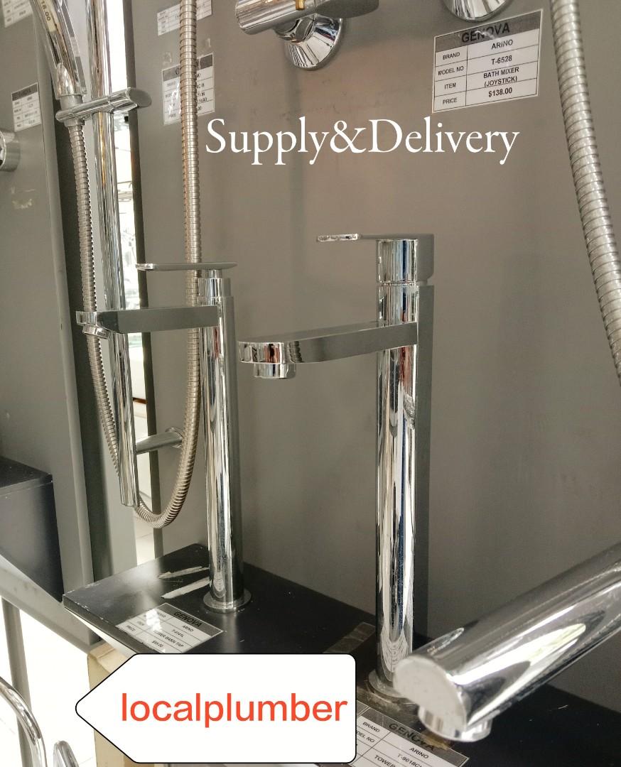 basin tap/ bathroom tap/basin faucet (Category: Bathroom & Kitchen Fixtures) located in Singapore. Submitted by localplumber (Listing ID 1034783785, Image 3). Description: +65 81448081 🛠️Replace basin tap 🛠️ replace basin hot&cold mixer. 🛠️ install control valve for basin to shut off during emergency. 🛠️ Repair basin pipe/hose leaking..