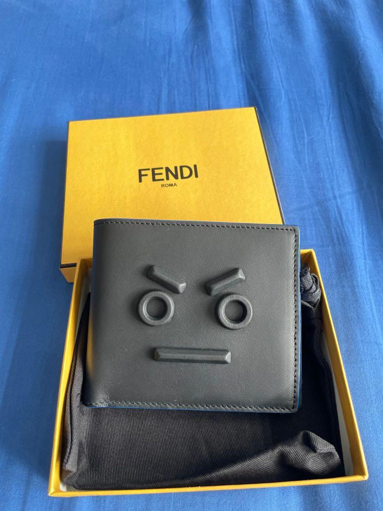 FENDI wallet face robot face