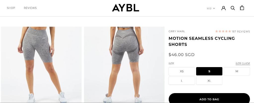 AYBL Motion Seamless Shorts