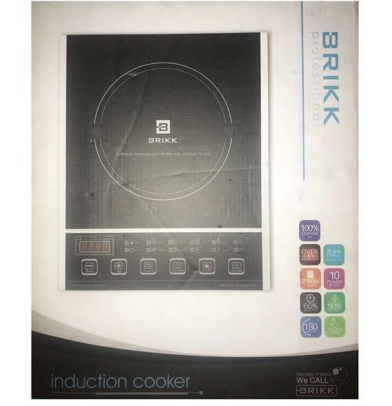 Brikk Induction Cooker, TV & Home Appliances, Kitchen Appliances