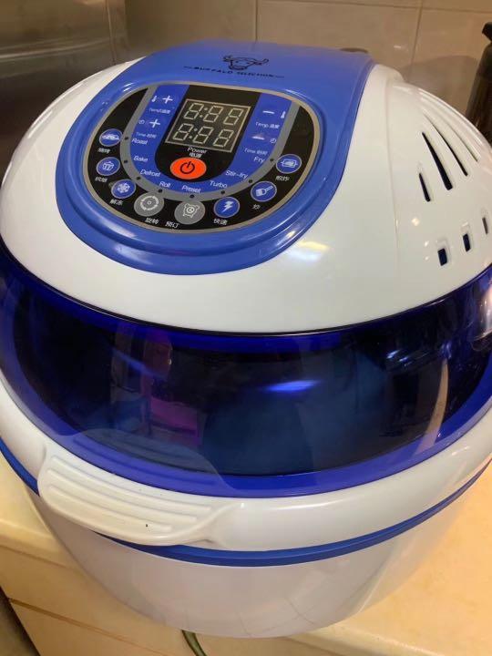 Buffalo stainless steel smart air fryer, TV & Home Appliances, Kitchen