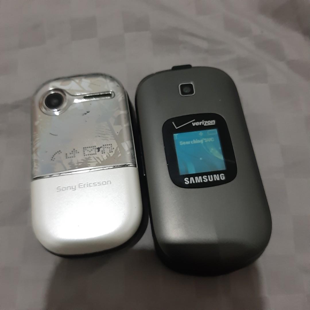 Bundle Sony Ericsson Samsung Verizon Flip Phone Mobile Phones Gadgets Mobile Phones Early Generation Mobile Phones On Carousell Bundle Sony Ericsson Samsung Verizon Flip Phone Mobile Phones Gadgets Mobile Phones Early Generation Mobile Phones On Carousell
