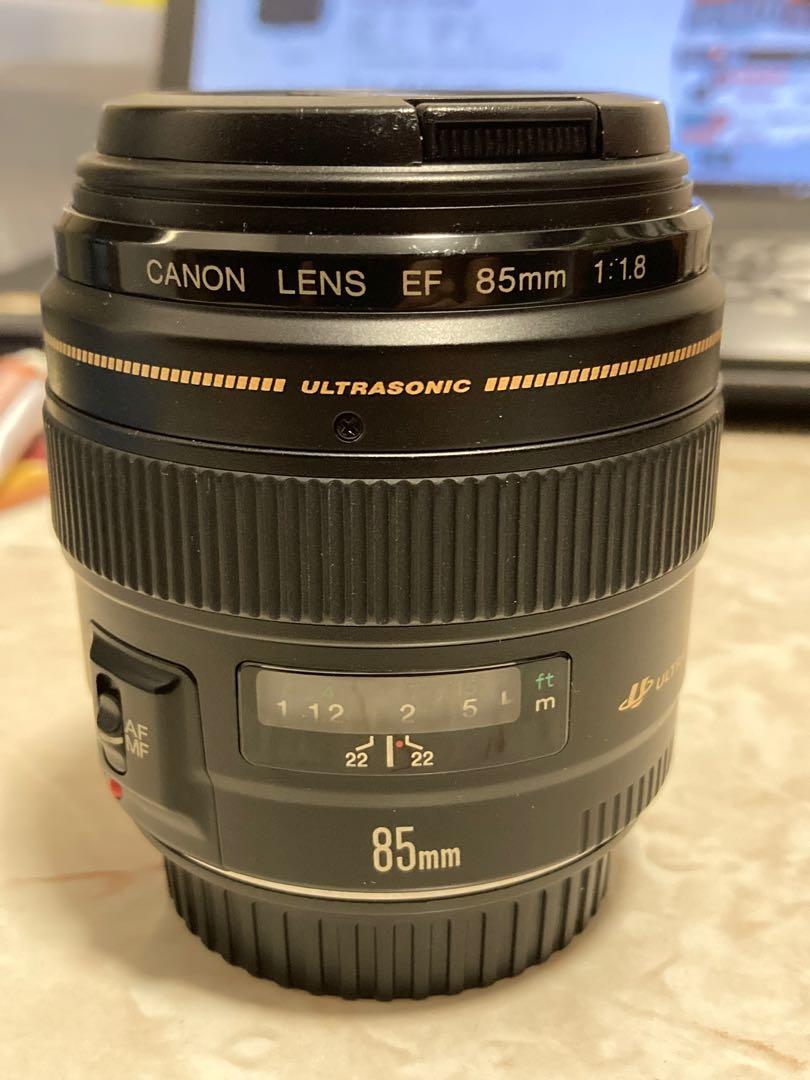 二手］Canon EF 85mm f/1.8 USM, 攝影器材, 鏡頭及裝備- Carousell