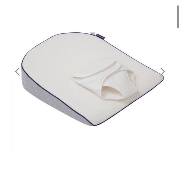 ClevaMama Elevated Sleep Positioner for Infant Reflux, Babies & Kids