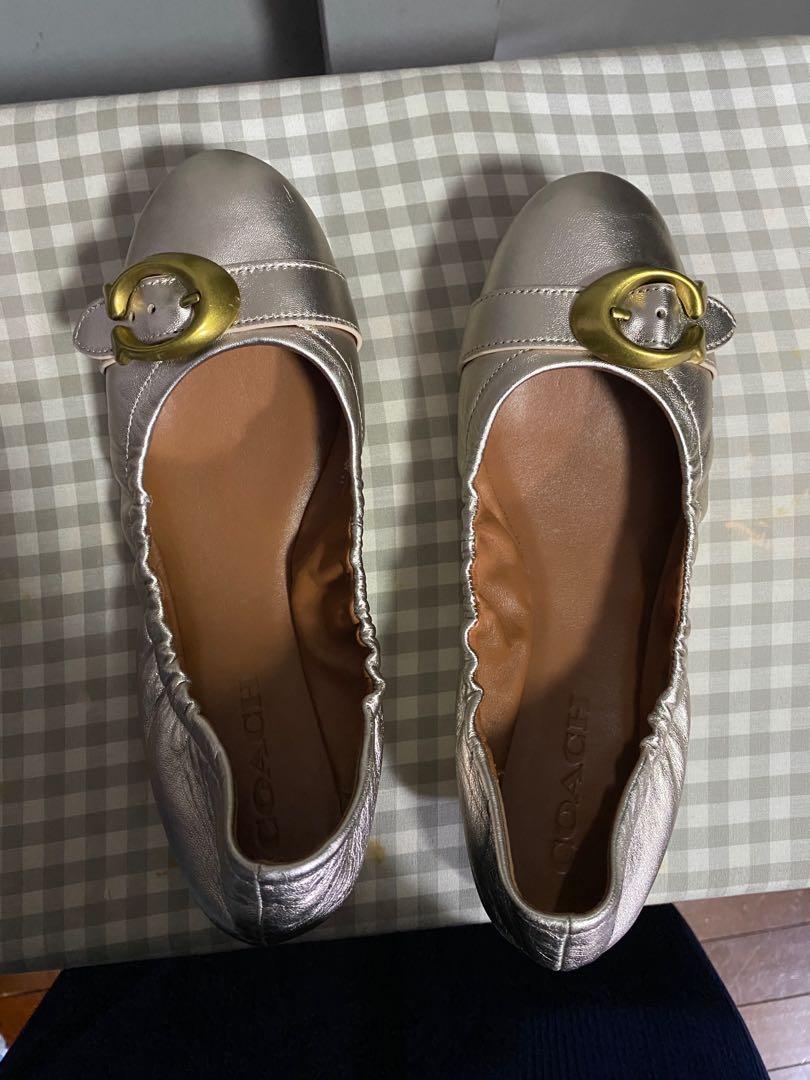 Coach stanton ballet flats on sale