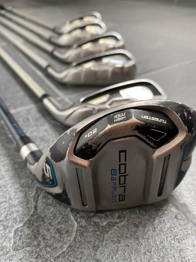 Cobra Baffler XL irons + 5 hybrid, Sports Equipment, Sports & Games