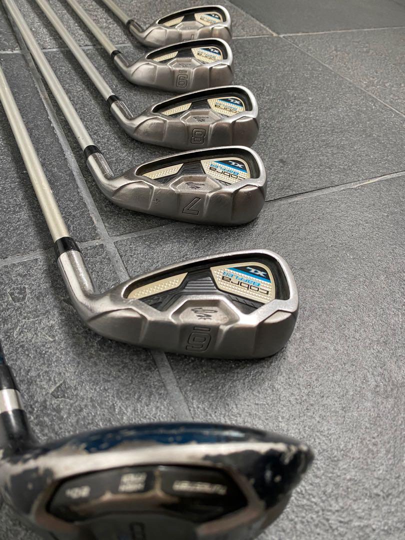 Cobra Baffler XL irons + 5 hybrid, Sports Equipment, Sports & Games