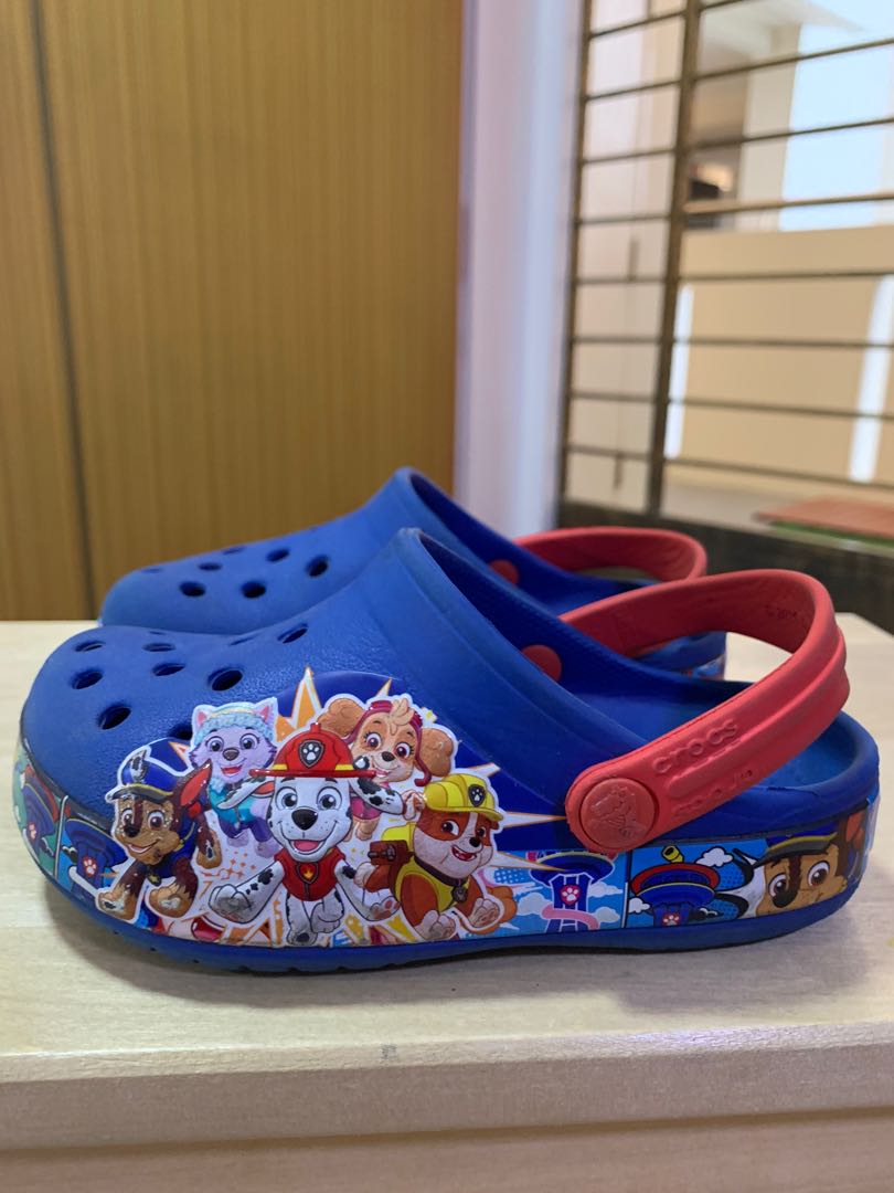 Crocs Shoe. Paw Patrol. Size 9 Babies Kids Babies Kids
