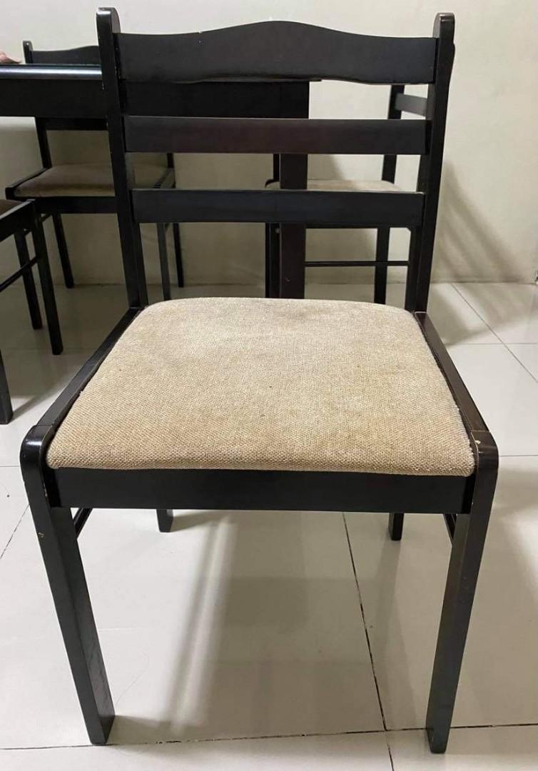 Dining Table 6seater (used), Furniture & Home Living, Furniture