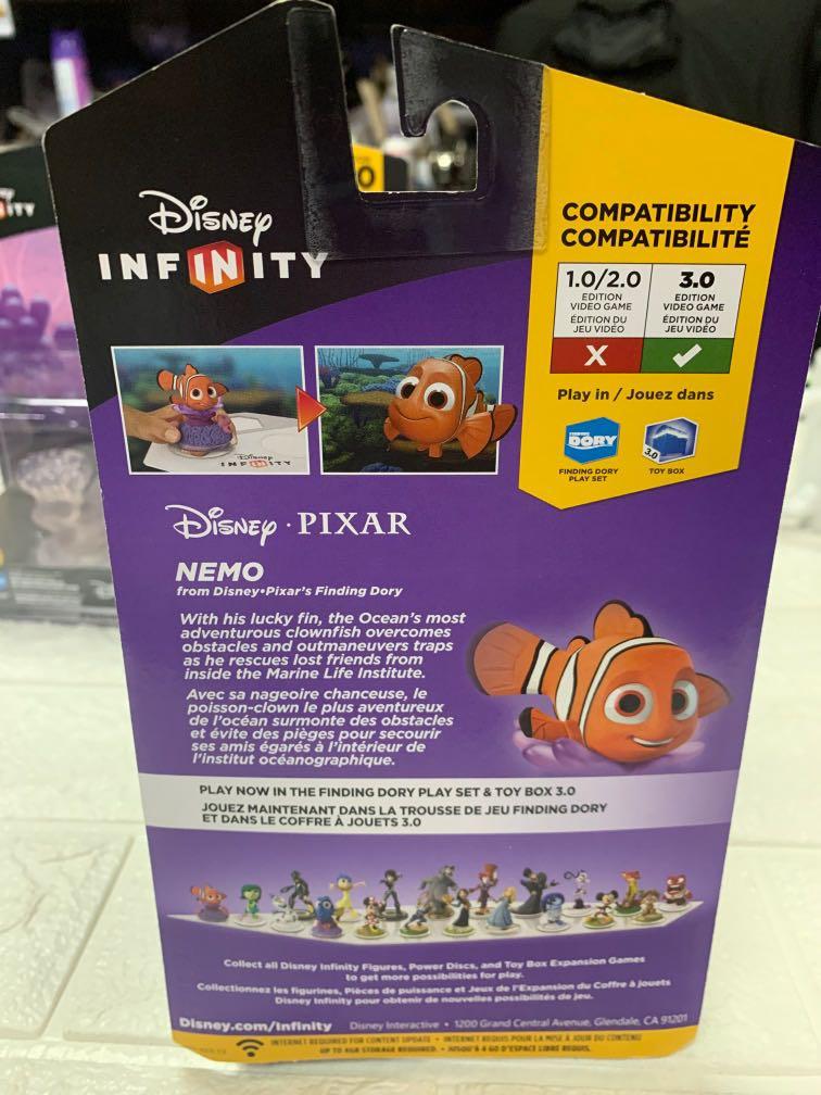 Disney Infinity 3.0 Nemo (Category: Figurines & Statues) located in Pasay City. Submitted by ayinong168 (Listing ID 1112587729, Image 2). Description: Item is in excellent condition mint still in box pm for inquiries.
