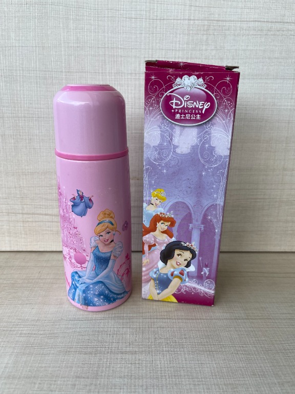 Disney Princess Thermos Flask 370ML, Furniture & Home Living
