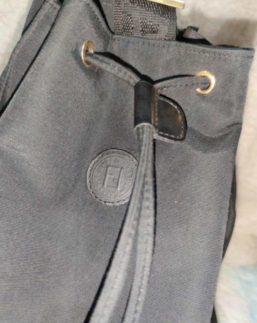 Fendi Drawstring Backpack (Category: Luxury Bags & Wallets) located in Pasig City. Submitted by armoire_deluxe (Listing ID 1112565937, Image 2). Description: Pre❤️ item. In good condition..