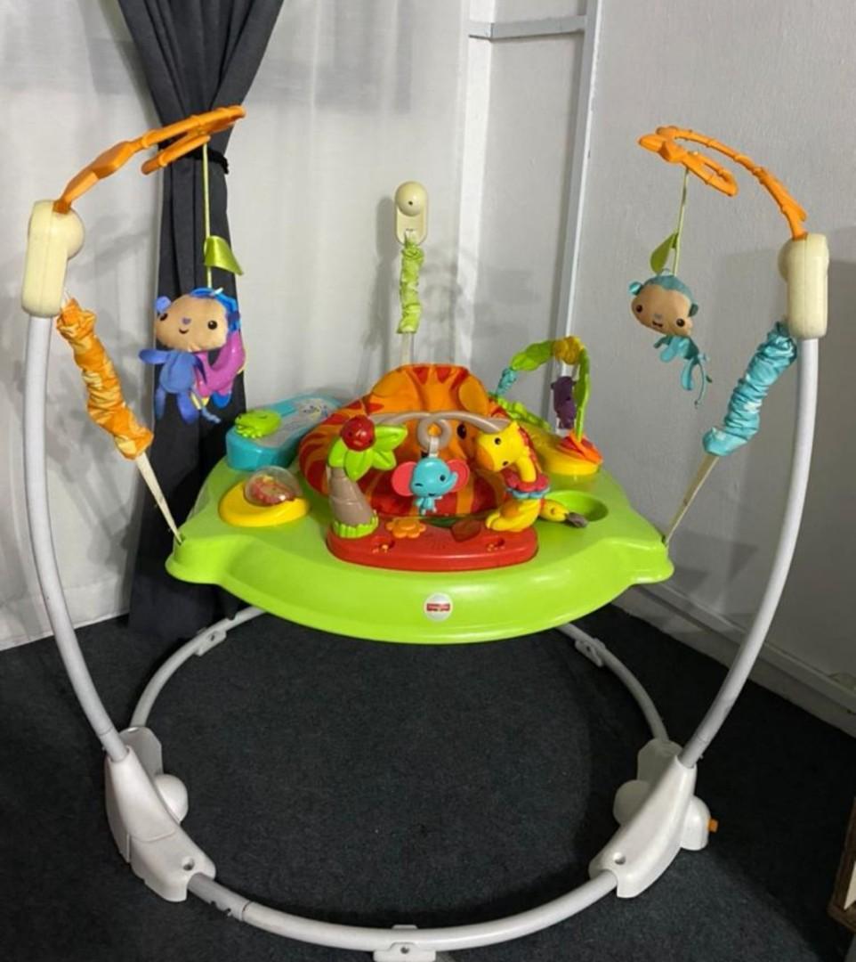 Fisher-Price Tiger Time Jumperoo With Music, Lights Sounds, 59% OFF
