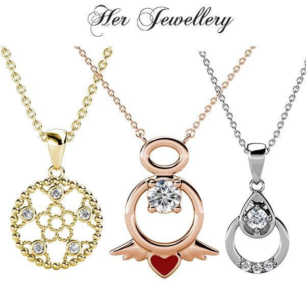 White gold clearance necklaces for her