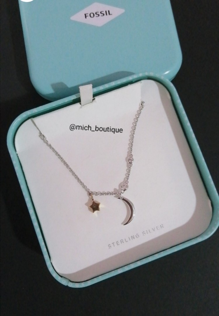 Fossil moon \u0026 star necklace OFFER! 100 