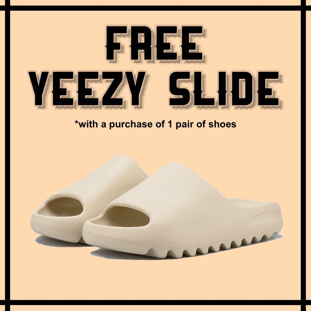 Free yeezy slides clearance