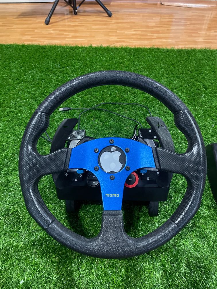 G29 Steering Wheel PC/PS4 (MODIFIED) WITH CUSTOM MOMO WHEEL, CUSTOM