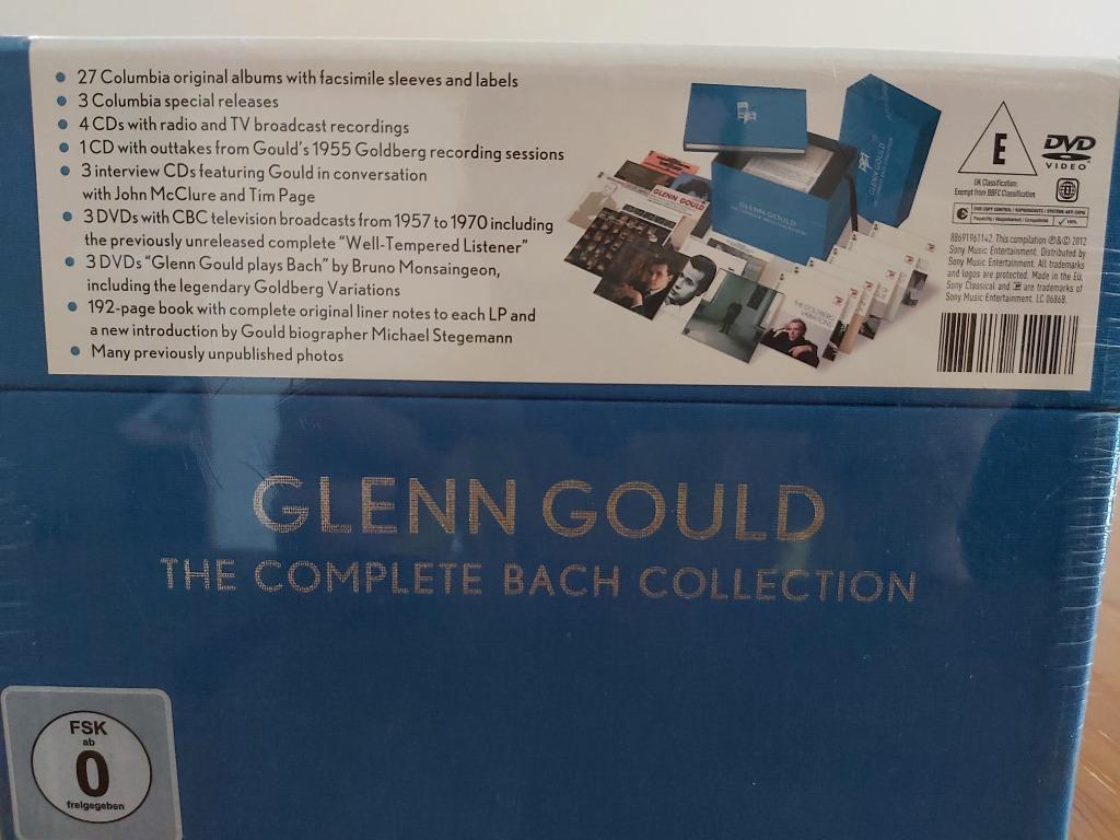 Glenn Gould: The Complete Bach Collection - 38CD + 6DVD Boxset